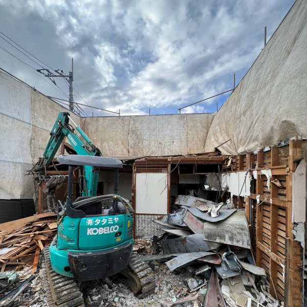 一戸建て建物解体